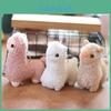 Fluffy And Adorable Alpaca Plush Keychain Ideal For Decorating Bags And Keys