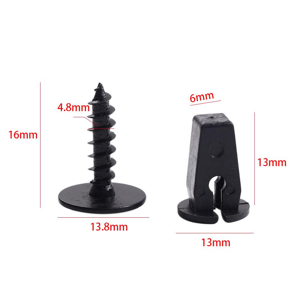 Screw Retainer Engine Cover Fixing Screws Wheel Arch Torx Screw Car Fastener Clips Car Bolt