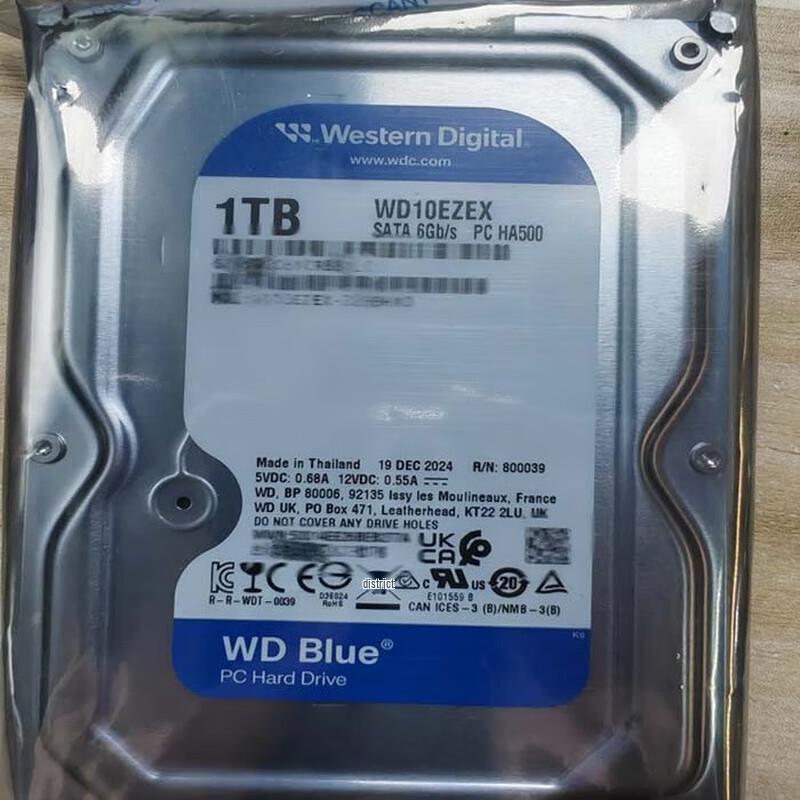 Western Digital WD Blue 1TB Desktop Hard Drive