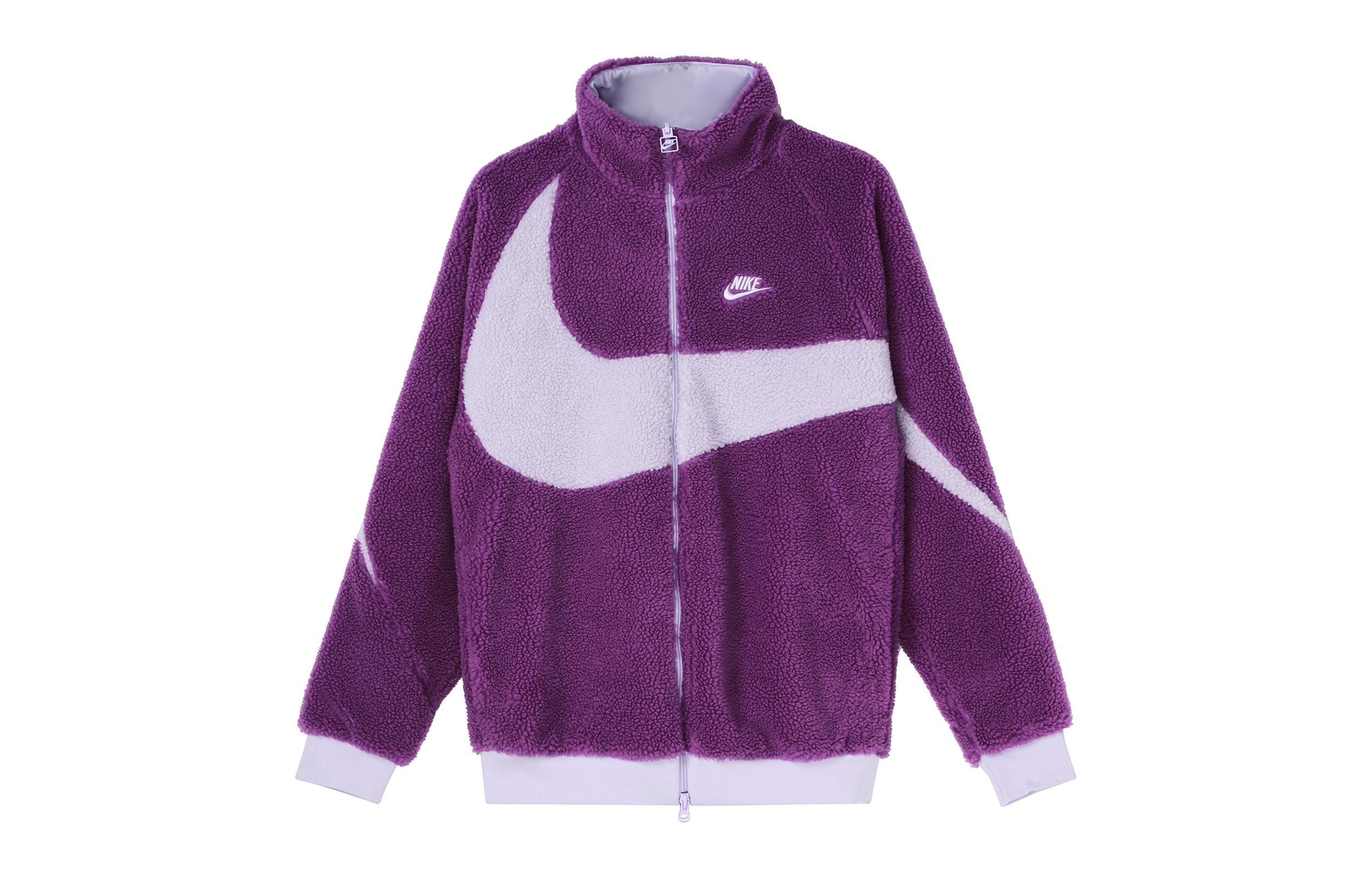 Nike Women s Big Swoosh Reversible Boa Jacket Asia Sizing BQ6546-570 S