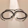 Handmade Fashion Jewelry Adjustable Cute Charm Bracelet Unisex Couple Bracelet Unique Braided Head Bracelet For Travel
