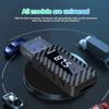 Auto Bluetooth 5.3 FM Transmitter Empfänger Freisprecheinrichtung Mini USB Wireless Adapter Auto Audio mit LED Anzeige für Auto FM Radio