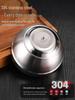 Wuhe 304 Stainless Steel Double-Layer Insulated Bowl