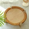 Meow Fairy Cat Bed Pet Round Foot Hammock Cat Cave Breathable Cooling Mat Sun Lounger Outdoor Patio