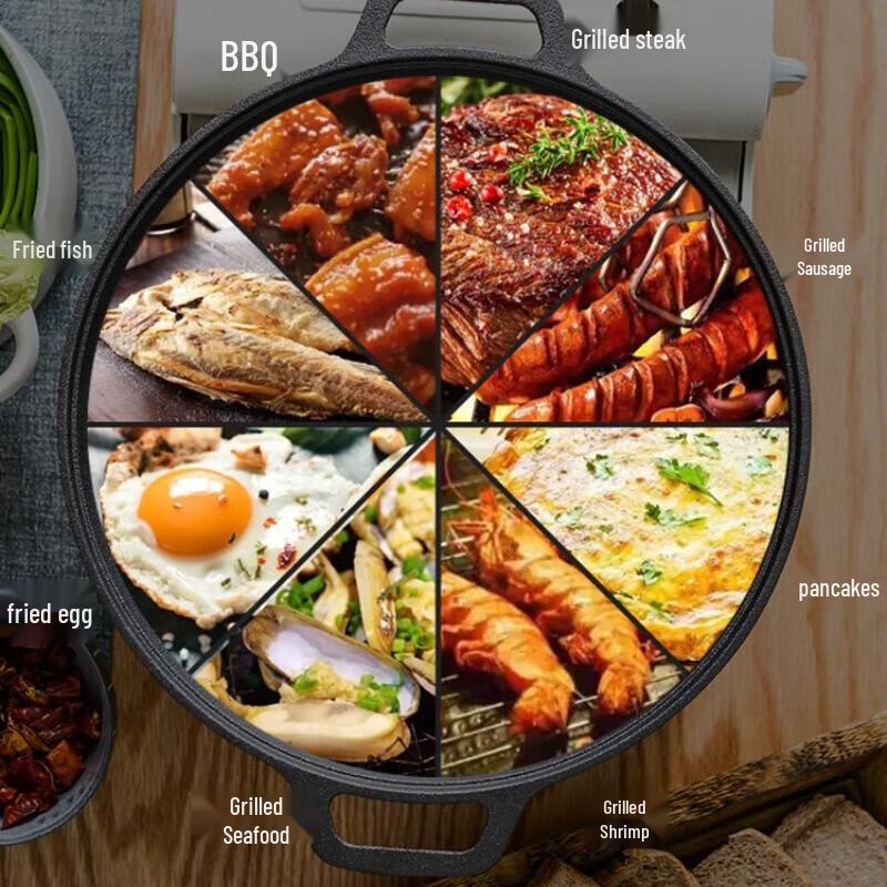 Thickened Carbon Steel Pancake Griddle