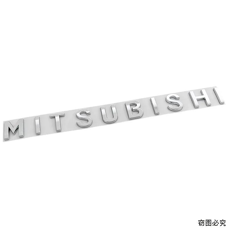 36CM ABS Car Front Rear Trunk Emblem for Mitsubishi Lancer Pajero ASX Outlander Eclipse Cross Galant Mirage L200 Colt Stickers