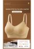 Seamless Plus Size Nursing Bra - Adjustable Front Buckle, Push-up, Postpartum, for Pregnant Women