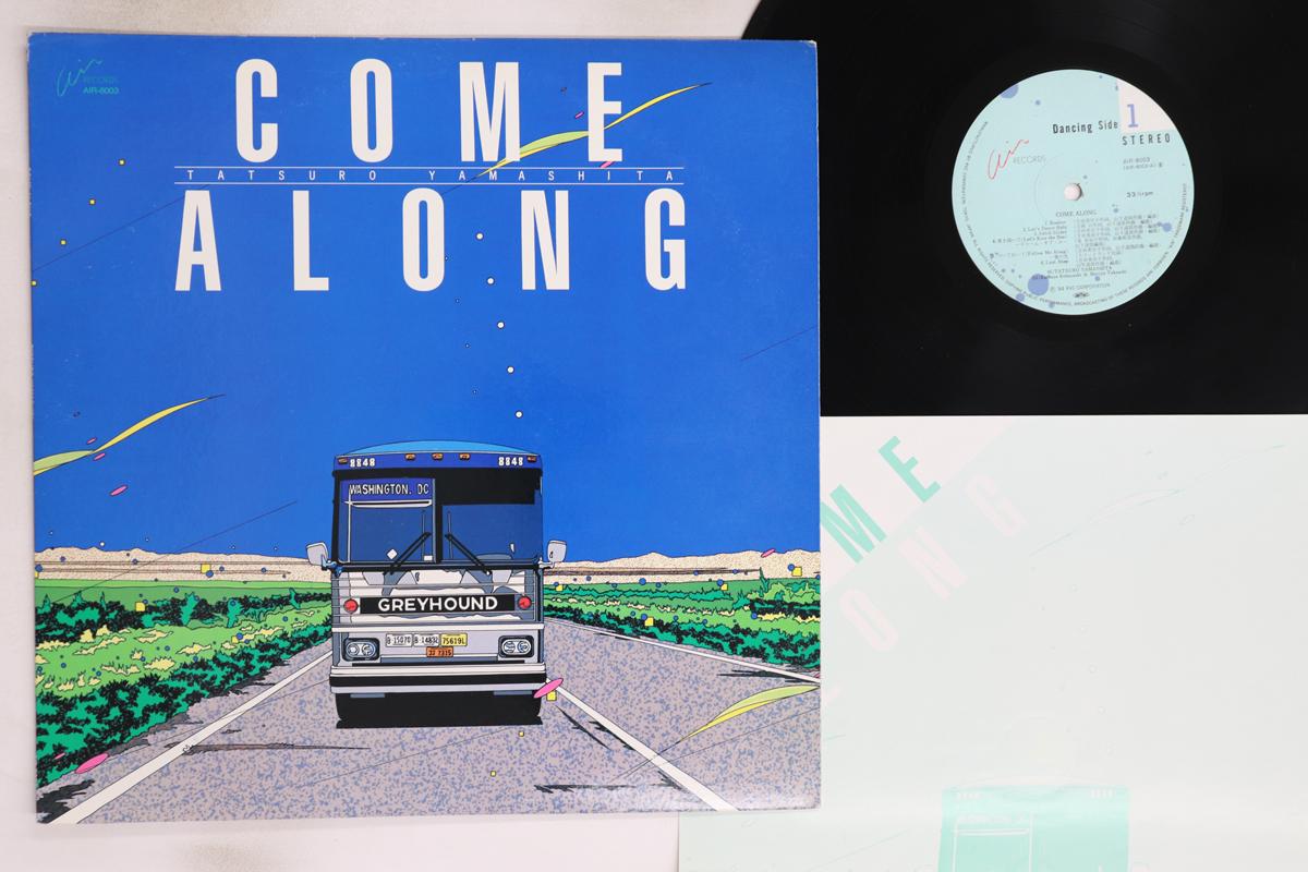 

LP Record TATSURO YAMASHITA - Come Along AIR8003 AIR 1984 Japan Japanese Pop/Rock Used