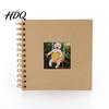 Small Photo Album Album 6 Inch Baby Memory Book Mini Scrapbook for Kids with Stickers & Decorative Compact Borders DIY First Year Milestone