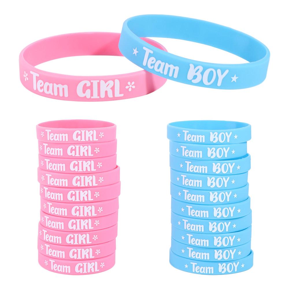 

20 штук із плоским принтом із зображенням статі хлопчика чи дівчинки, прикраса для дитячого свята 20pcs