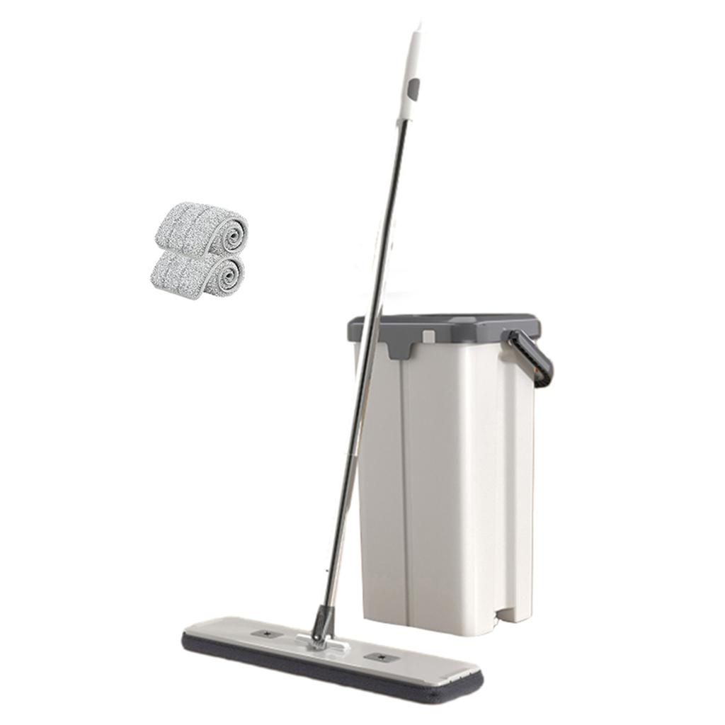 Household Large Flat Mop Floor With Bucket,360° Rotatable Cleaning Mop for Wash Floor,Home Labor-Saving Mopping Tool for Kitchen