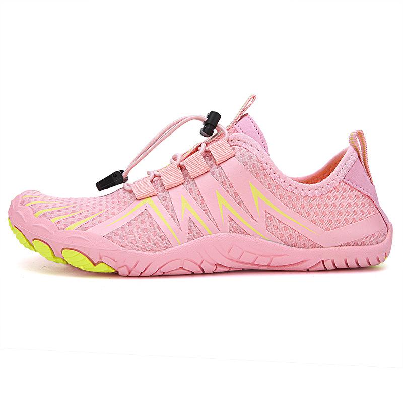 New outdoor large-size diving swimming shoes, beach shoes, wading women's five-finger shoes, men's skipping rope hiking shoes