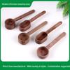 Wooden Coffee Measuring Spoon 8g/10g - Black Walnut & Beech, Long/Short Handle
