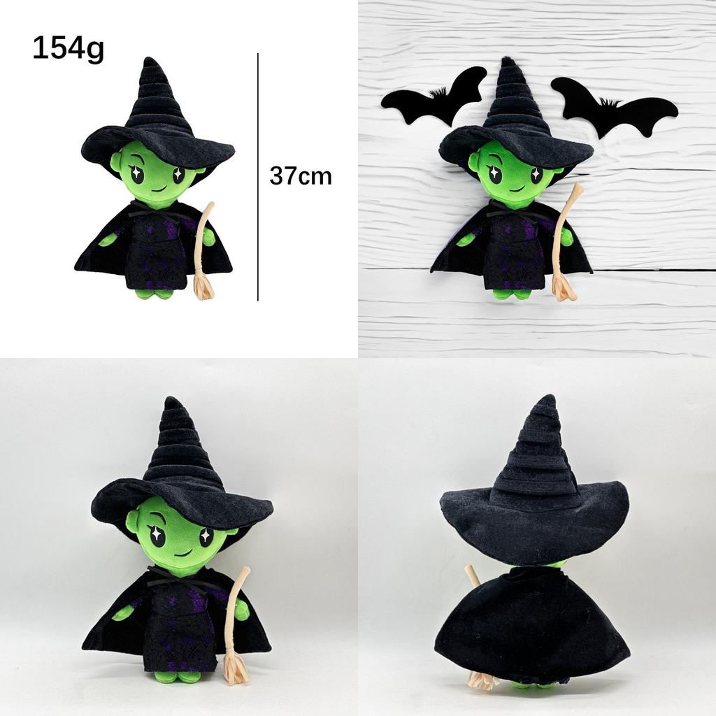 Böse Elphaba Plüschpuppe mit PP-Baumwollfüllung für Sammler und Kinder
