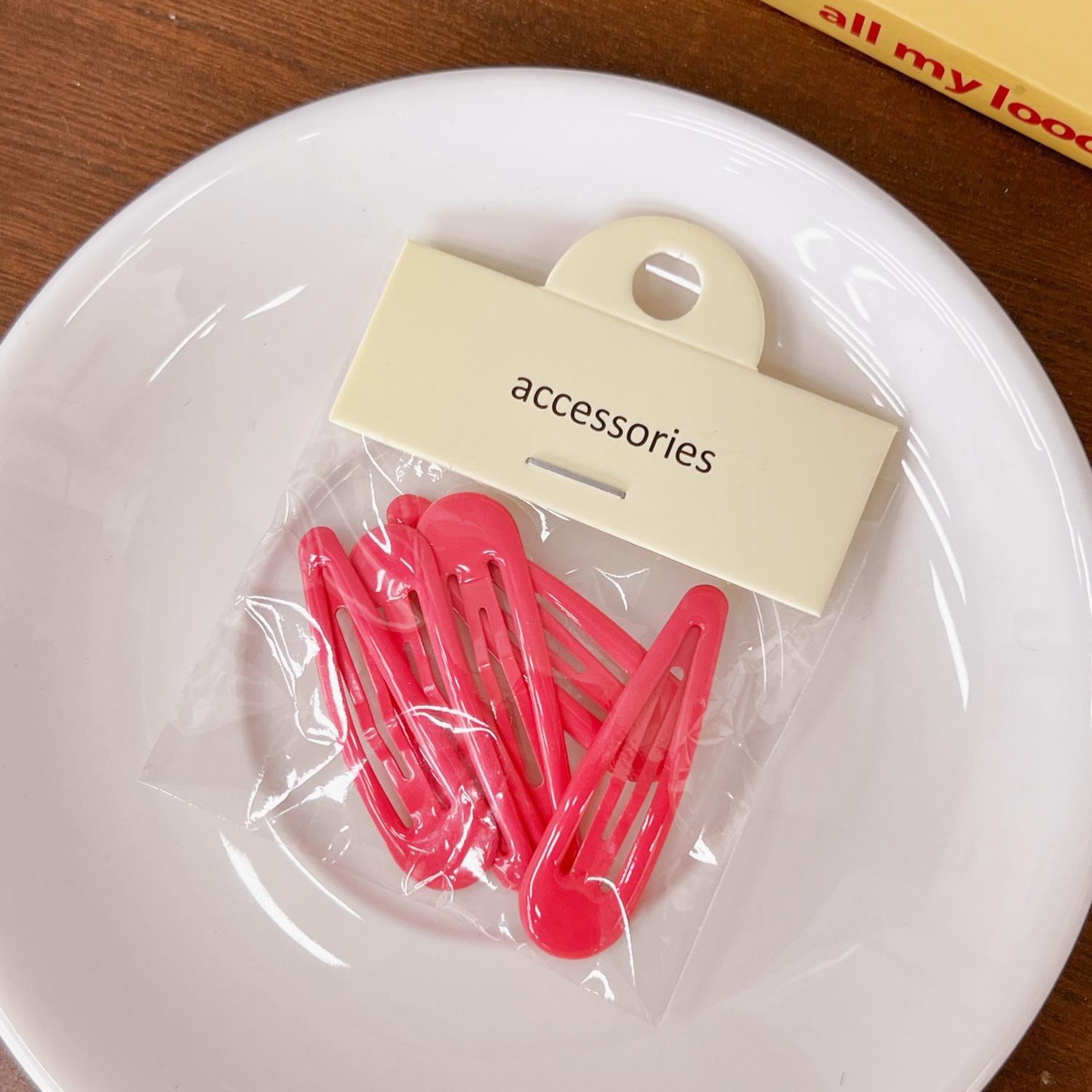 

4-5 шт., желто-зеленая челка, боковой зажим, головной убор, волосы девушки, боковой зажим для волос, простая заколка, милый аксессуар для волос