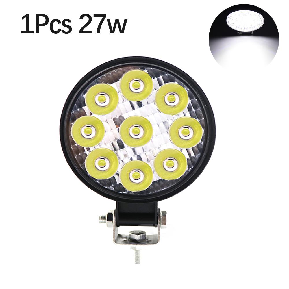 48W 6000K 12/24V Driving Fog Lamps Car Work Lights Super Bright LED Spotlight for Car/Motorcycle/SUV/Truck/Forklift/Boat