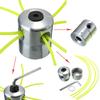 Aluminum Linehead String Grass Trimmer Head Spool Set for Lawn Mower Cutter