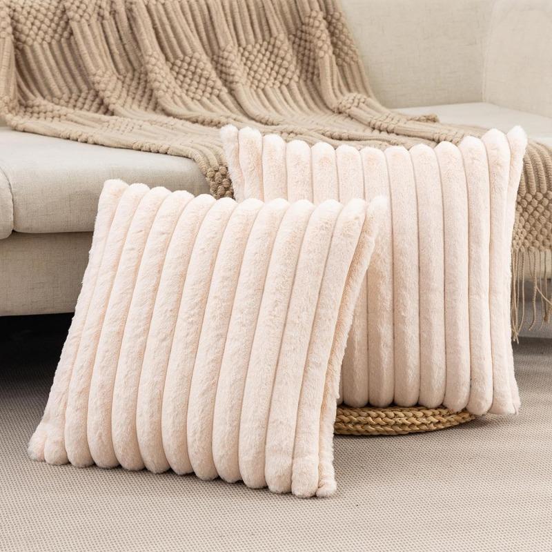 Super Soft Plush Pillow Case Winter Throw Cushion Cover for Sofa and Bedside Living Room Nordic Decorations Rectangle Cover