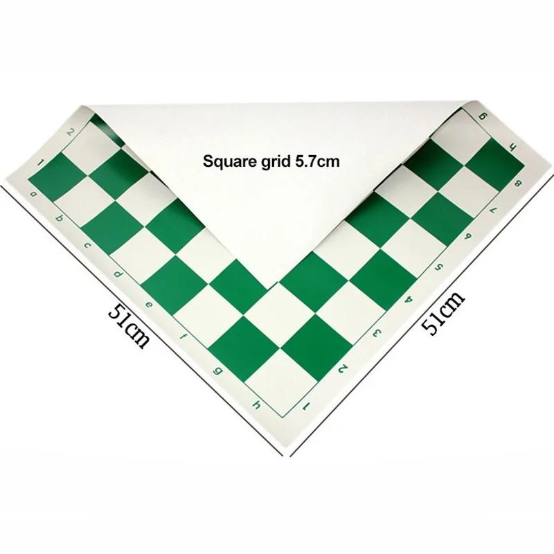 

Шахматная доска из ПУ кожи, 35см/43см/51см Набор шахматных фигур Доска Шашки Складные Шашки Или Сёги Шахматная игровая доска