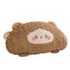 Cartoon Big-Head Fluffy Pillow: Double-Sided Cool Lumbar Support for Summer Sleep & Leg-Clamping.