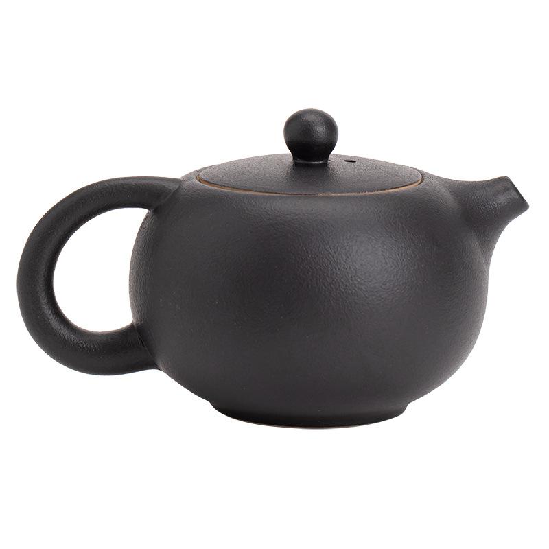 Frosted Coarse Pottery Teapot for Making Tea Household New Chinese Kung Fu Tea Set Tea Set with Filter Ceramic Single Pot for One Person