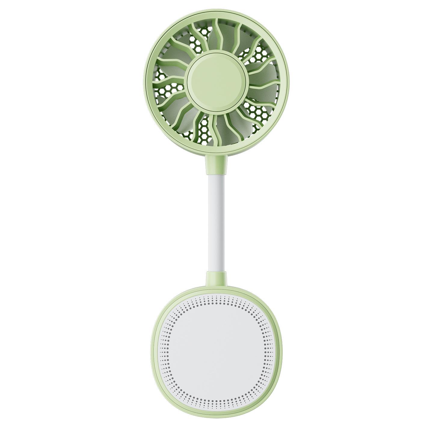 Portable USB Rechargeable Clip-On Magnetic Fan with Umbrella Attachment 260*72*36mm
