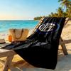Inter Milan Customized Name Beach Towel High Absorbency & Quick-Dry Ideal for Travel Outdoor Swim Pool Yoga Surf Camping Hiking Gym Gift Holiday