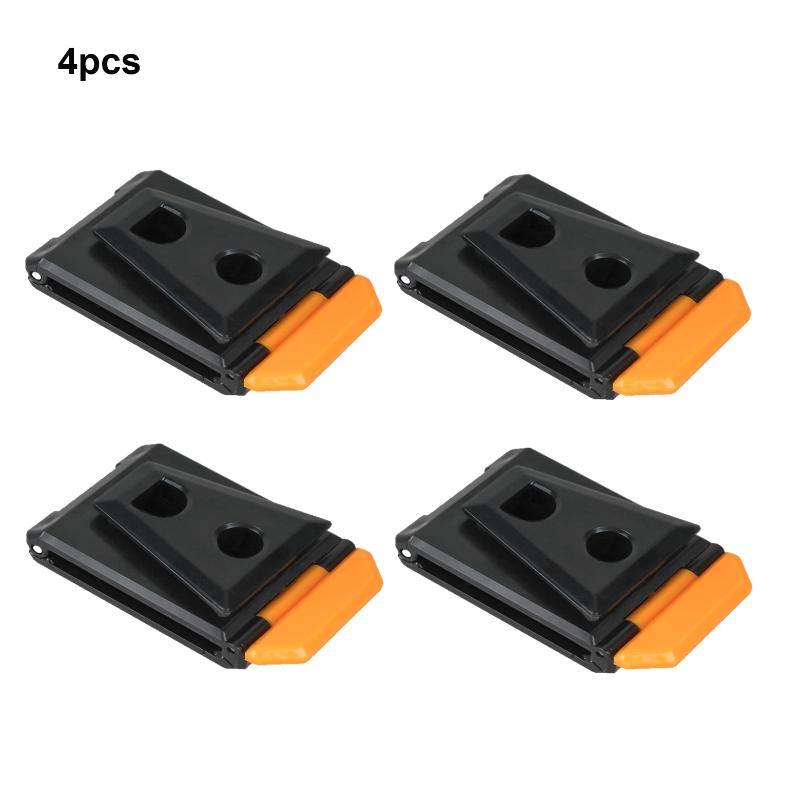 Stojan na svinovací metr Zesílená spona na opasek Pevná plastová přenosná rukojeť nástroje Klip Odolné přezky na tašku Organizér ručního elektrického nářadí