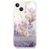 Guess Guhcp14Mlflsu Iphone 14 Plus / 15 Plus 6.7 Fioletowy/Purple Hardcase Flower Liquid Glitter