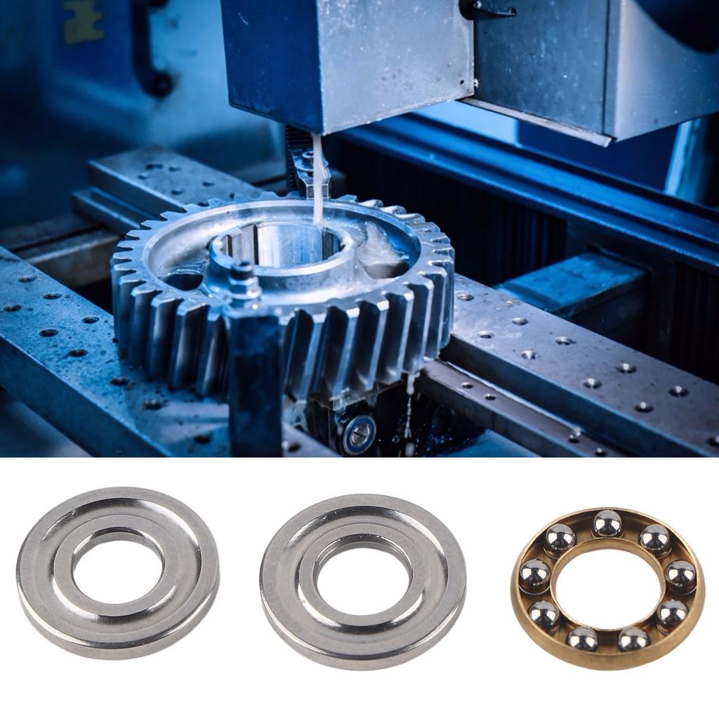 10pcs Thrust   Bearing Miniature High   Flat Steel Bearings Set (F6-12M 6x12x4.5mm)