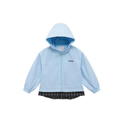 Tutu Elephant Girls' Hooded Windproof Waterproof Softshell Jacket