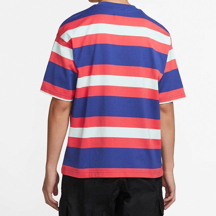 Jordan T Shirts Men's Multicolor Crew Neck Moderate Straight Fit CK9572-455