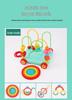 Montessori Wooden Animal Stringing Beads: Early Education & Hand-Eye Coordination Toy for Children Ages 3-6