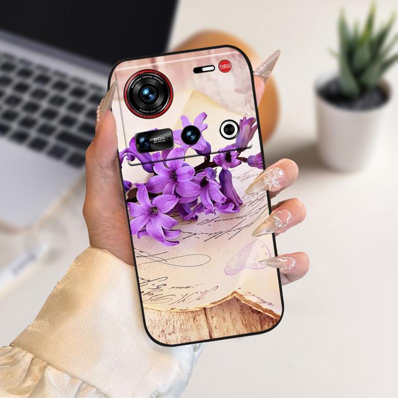 Handyhülle für ZTE nubia Z70 Ultra Hüllen NX733J Cartoon Weiche TPU Silikon Hülle für Nubia Z 70 Ultra 5G Schutzhülle Bumper