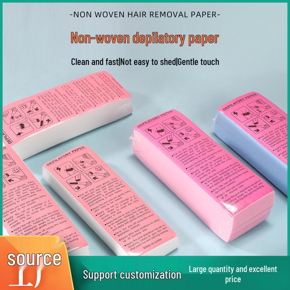 20 Non-Woven Depilatory Strips for Waxing