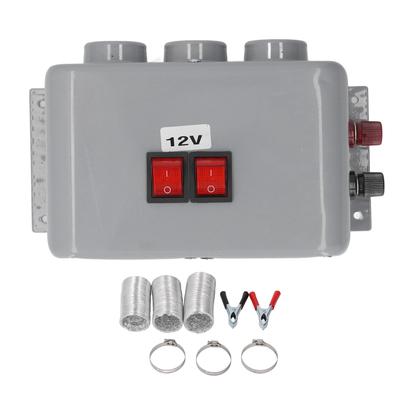 תנור חימום לרכב 3 פתחים DC12V 600W חימום יעיל רעש נמוך מחמם רכב מפשיר אדים לשמשה מסיר אדים