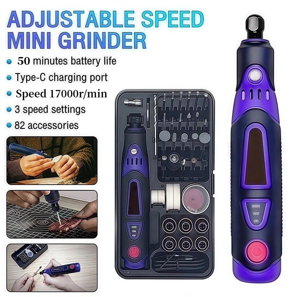 Cordless Power Rotary Tools Set Mini Engraver Tool  Set Rotary Tool Kit  Grinding/polishing/carving