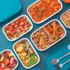 Cha Hua geteilte Kunststoff-Frischhalte-Lunchbox