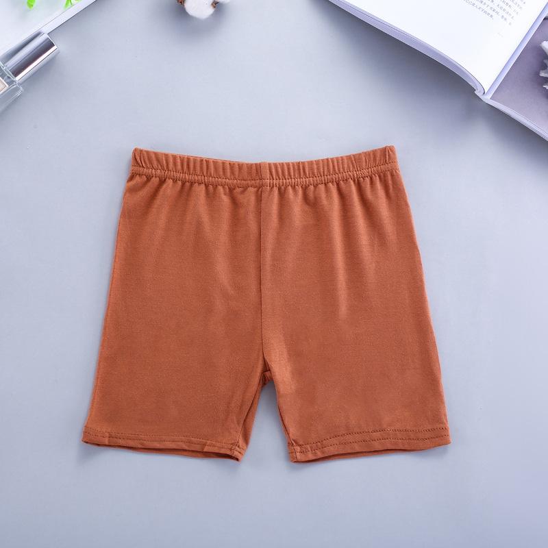 Letní kalhotky v barvě cukrovinek pro teenagery, dětské kraťasy z modální bavlny, dětské dívčí boxerky