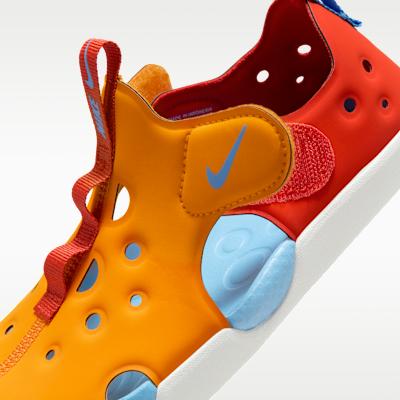 Nike Sunray Protect 4 Orange Peel Picante Red University Blue (PS)