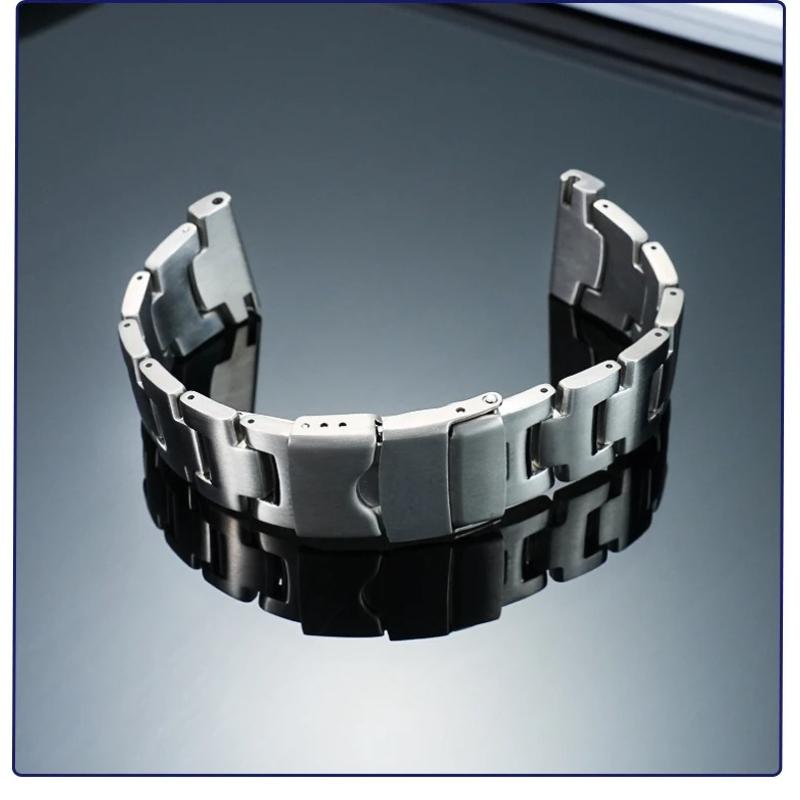 Pro Casio Prorek prw-6600 prg-650 Titanový kovový řemínek k hodinkám PRW-30/50/60/70YT prw-6900/6800 Náramek Titanová slitina Řetěz k hodinkám