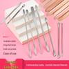 Stainless Steel Dual-Ended Makeup Mixing and Scraping Stick