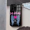 Hot Rock Band D-Def Leppard Phone Case For IPhone 17 Air 16 E Pro Max 15 14 13 Mini 12 Pro 11 Max Plus Black Glass Cover