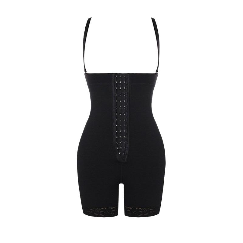 Sleek Tummy Control Bodysuit: Waist Trainer & Postpartum Shaper with Hip Lift