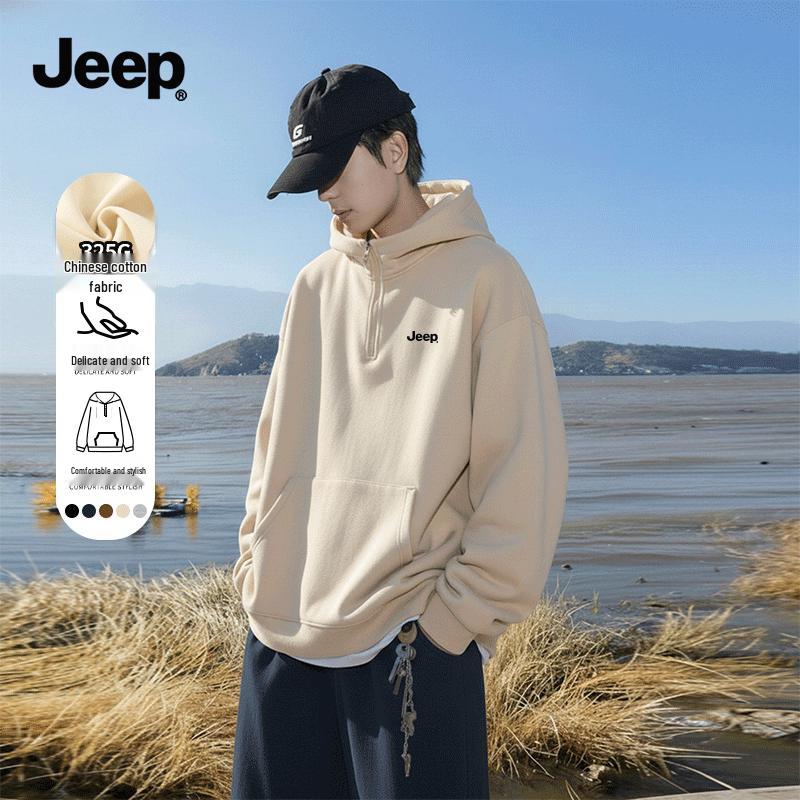 JEEP Men s Hooded Sweatshirt XL