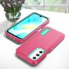 For Samsung Galaxy A16 4G/5G Case Kickstand Phone Cover PC+Silicone+EVA 3-in-1 Design