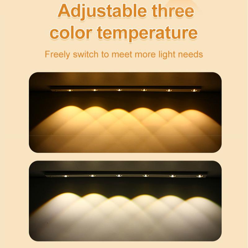 Intelligent Wireless Sensor Lamp Corrugated Cabinet Lamp Induction Charging Wardrobe Lamp/Intelligent Induction Lamp Body