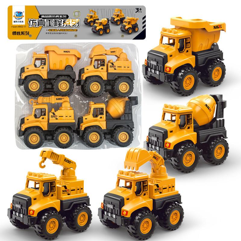 Engineering Toy Inertia Car Children Gift Moving Parts Development Educational