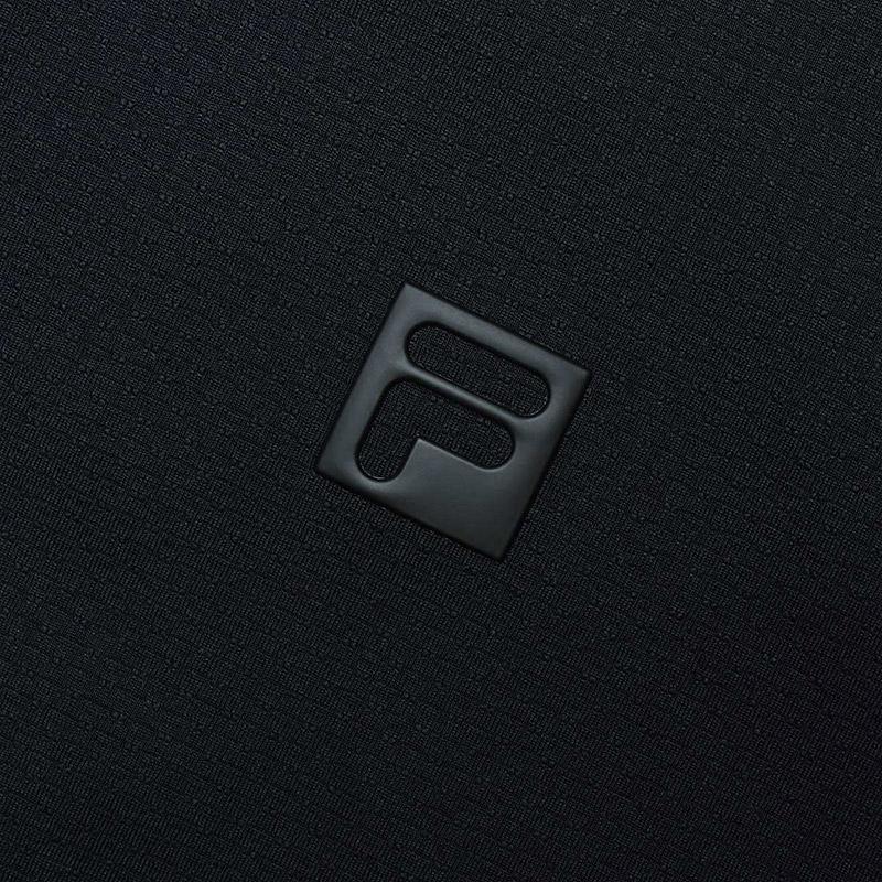 New FILA Polo Shirts Men's Black A11M425145FBK