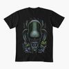 El Dia Del Alien SciFic Gift TShirt Weyland Horror Movie Xenomorp 100 Cotton Short Sleeve Graphic Clothes All Size Tops S6XL